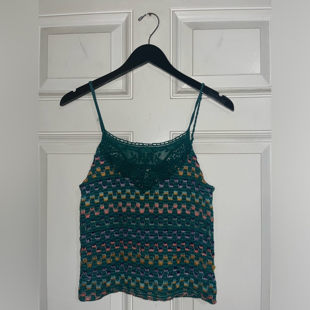 Cute crotchet/knitted top